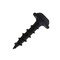 Csh Wood Screw, #8, 1 in, Black Stainless Steel Flange Round Head Square Drive, 8000 PK 0.RWSC08100B17 - alternate 1